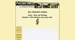 Desktop Screenshot of fewo-hunsrueck.de